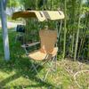 Portable Folding Camping Chair with Sunshade