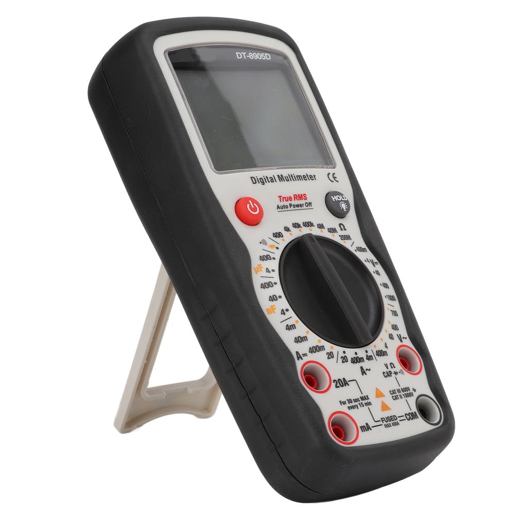 DT‑8905D LCD Digital Multimeter High Accuracy Portable Voltage Current Tester Detector Resistance Capacitance Meter