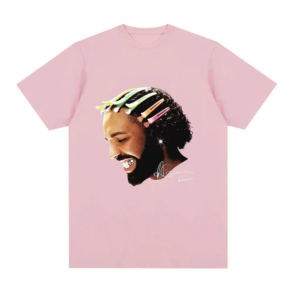 Rapper Drake for All The Dogs Pattern Tshirt Womens Hip Hop Fashion Tshirt Casual Tshirt Plus Size Street Clothing S