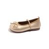 Spring Summer Children Ballet Shoes Glossy Trend Girls Leather Shoes Soft Princess Versatile Kids Fashion Flat Loafers Classic