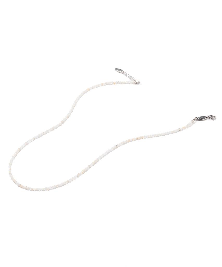 Polalita Off-White Mini Bead Necklace (Plt-Nl-017_Iv)