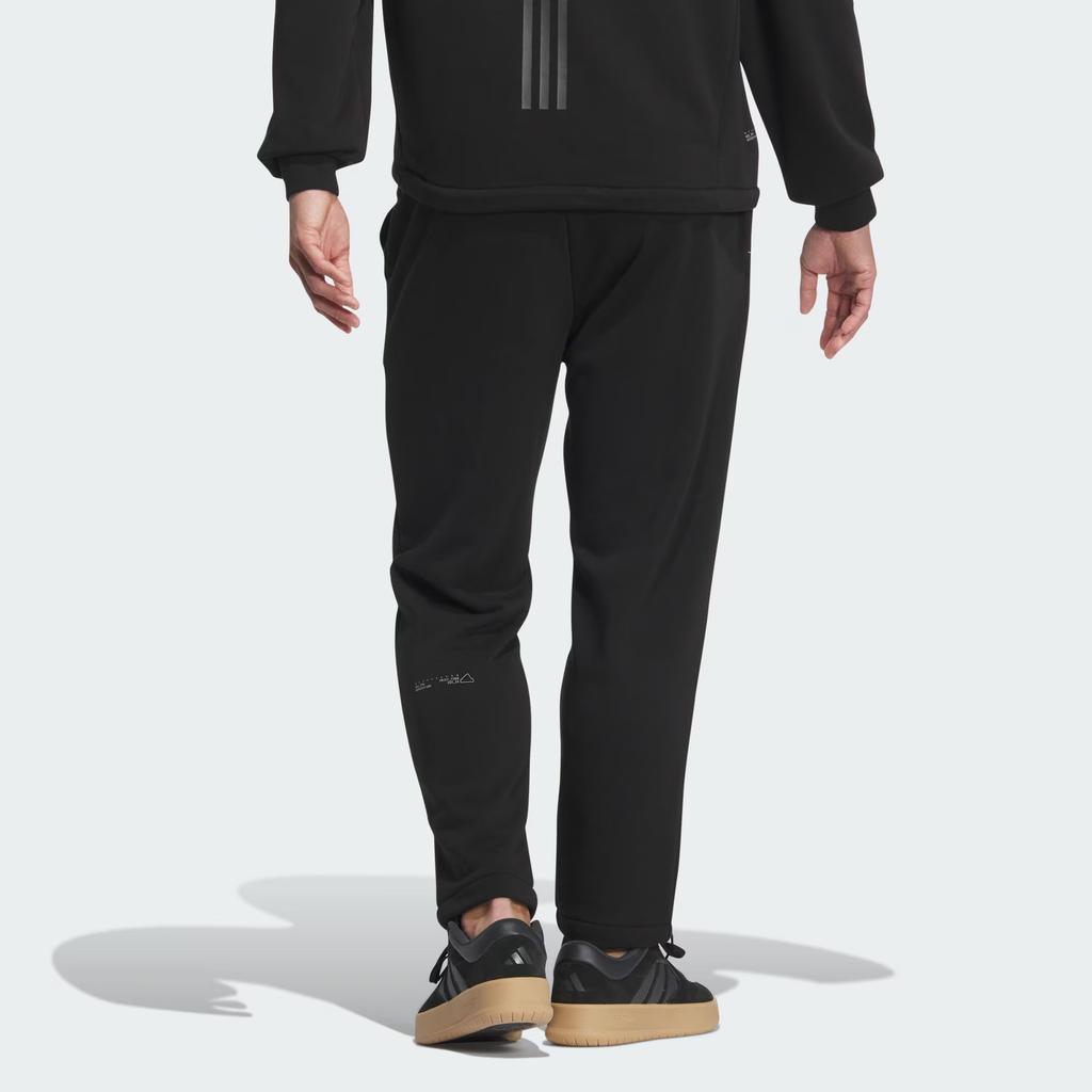 adidas TECH RAIN KNIT JOGGERS Casual Pants Men's Black JI8675