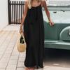 New Women's Strappy Cardigan Loose Backless Home Wear Dress