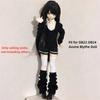 1Pair Knee High BJD Thigh Socks Doll Leg Warmers for OB22 OB24 Azone Blythe Doll For BJD Dolls