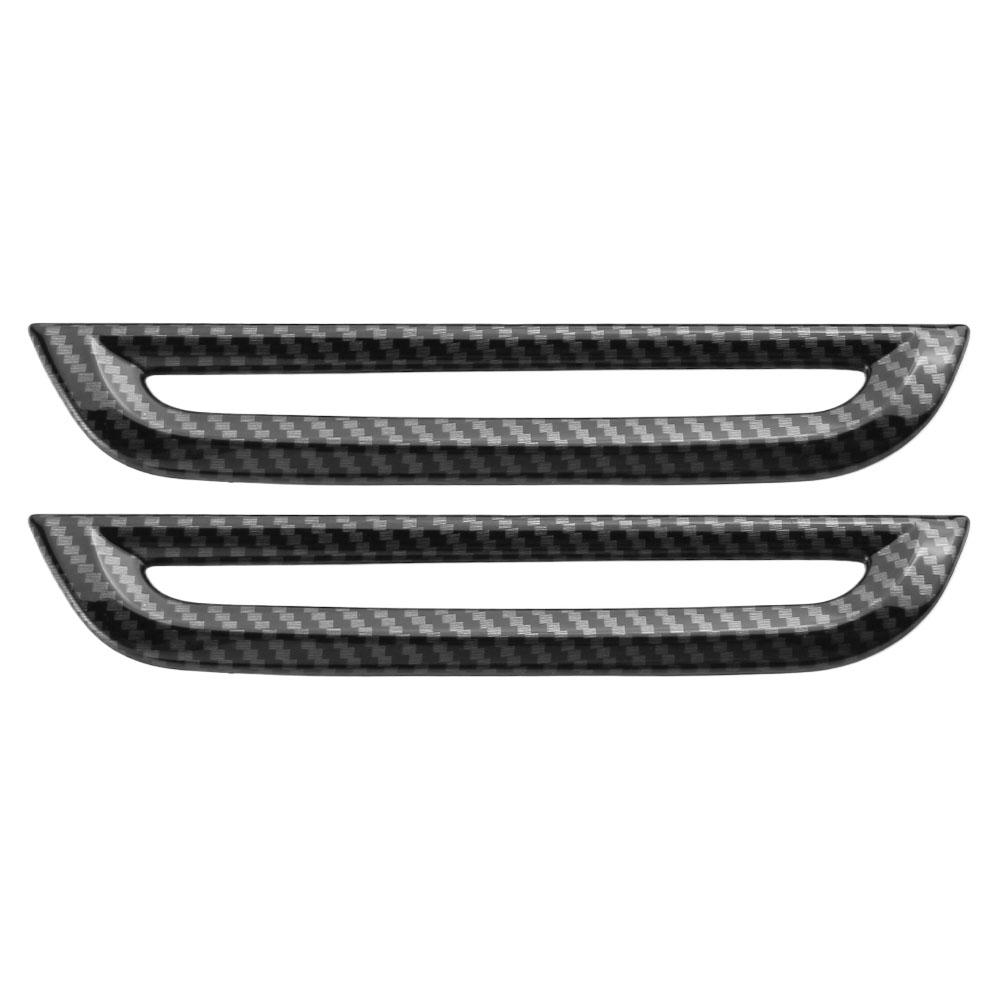 

For MG 4 MG4 EV ELECTRIC 2025 2025 2025 Front Pillar AC Outlet Cover Air Vent Cover Sticker Trim 2Pcs Frame Interior Accessories