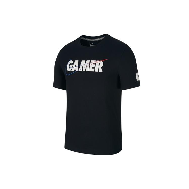 Nike x LPL Crossover Alphabet Short Sleeve Black Men s CT0472-010 XS