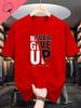 Unisexs Positive Monogram Print Tshirt Never Give Up Fashion Letter Graphic Casual Shortsleeved Comfortable Top Goth Tshirts