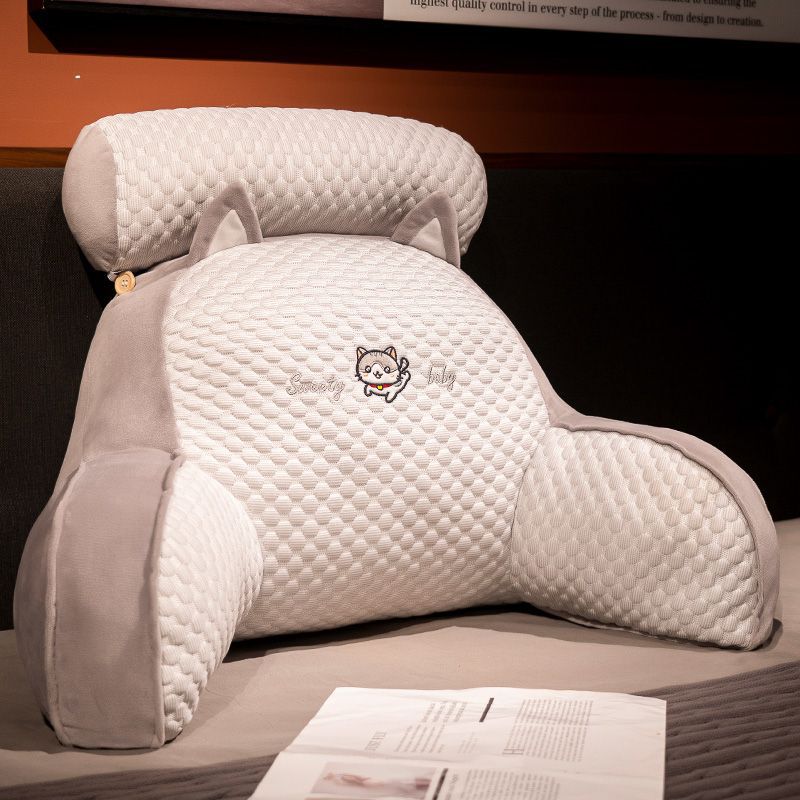 Four Season Universal Large Backrest Pregnant Women's Waist Relaxation Cushion Soft Waist Protection Pillows Soft and Comfortable Sofa Hug Pillow