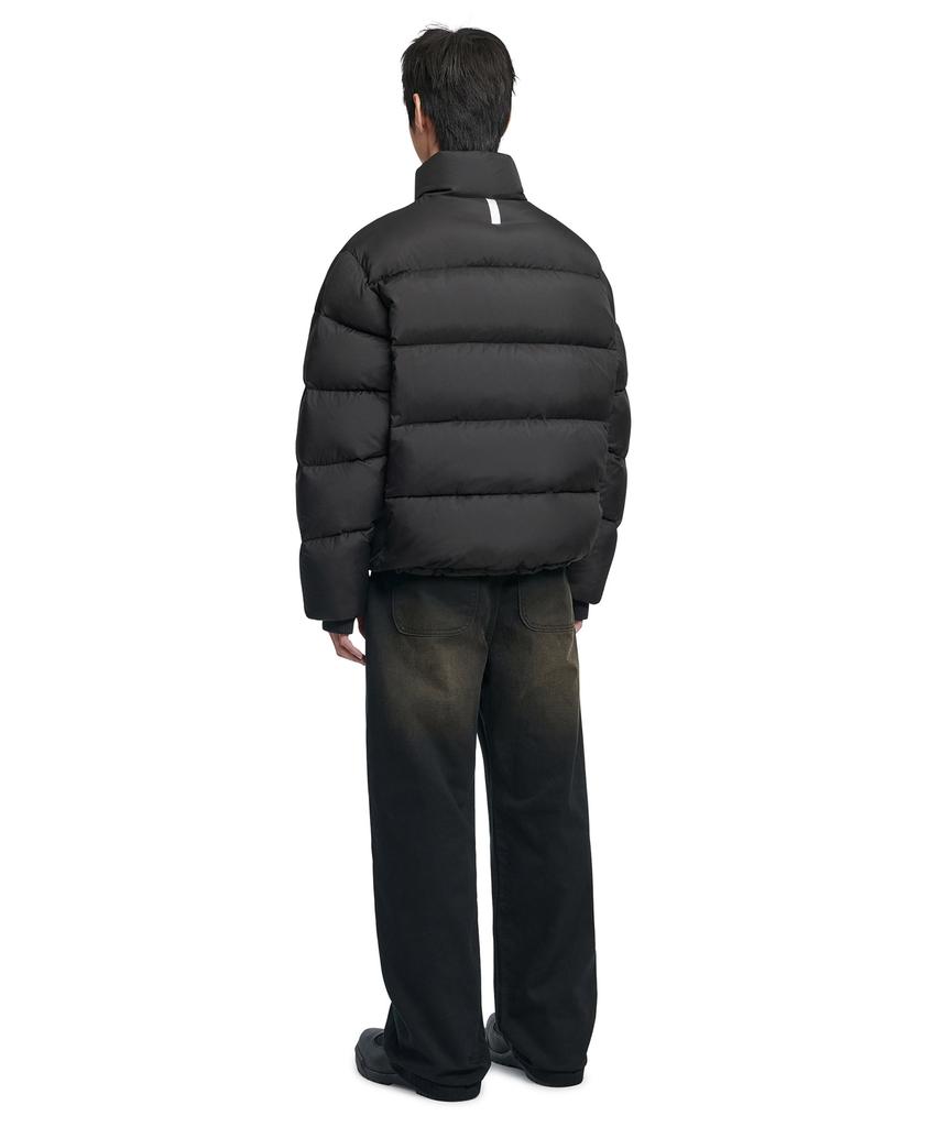 Nomaenyueol Roomy Loose Washed Pants - Washed Black