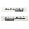 1Pair Car Fender Side Sticker Rear Trunk Badge for Mercedes Benz BITURBO 4MATIC 2014-2016 W221 W212 W205 W211 C180 W210 GLC B200 AT1