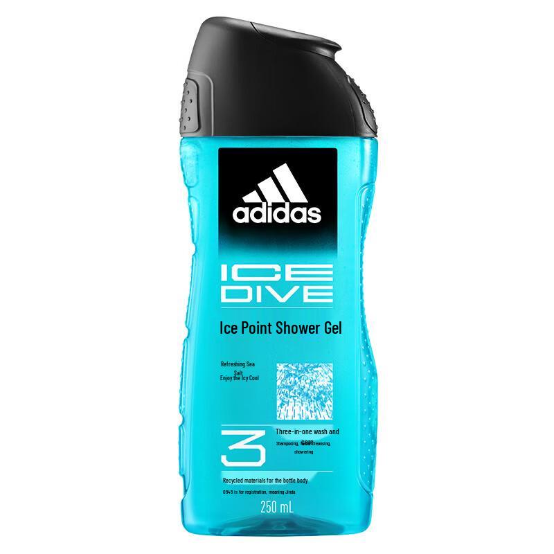 Adidas Men's Ice Point 3-in-1 Shower Gel