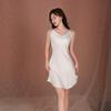 Sexy Underwear Suspender Nightgown Women's Ice Silk Backless Large Size Advanced Sense Pure Desire Style Sexy Pajamas Advanced