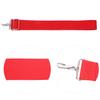 WG02 Polyester Nylon Adjustable African Drum Strap Red Snare Drum Strap Belt with Metal Hook