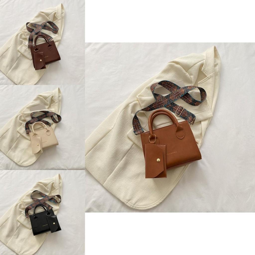 Stylish Minimalist Pu Crossbody Bag For Women Trendy Square Shape Handbag