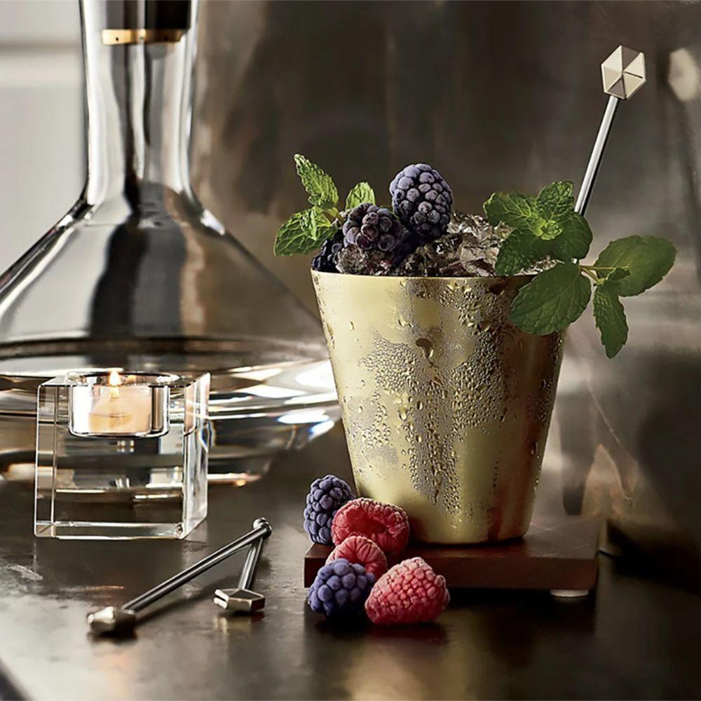 Glass Crystal Candle Holders Artistic Nordic Butter Lamp Holder Table Decorations