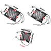 Motorcycle Cargo Net Elastic Double Layer Motorcycle Net for Helmet Storage Net with Hooks Luggage Net Car Rear Seat Storage Net