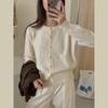 A Spring and Autumn Single-breasted Knitted Cardigan, Feminine Temperament, Versatile Long-sleeved Top, High-end Sweater