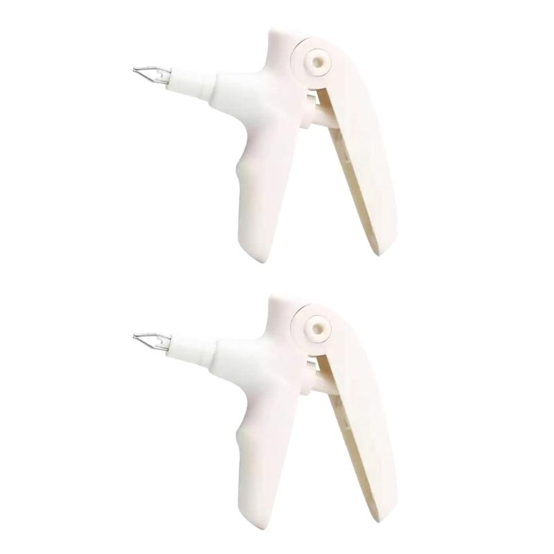 2Pcs Orthodontic Ligature Tools with ABS Materials for Safe Dental Correction and Ergonomic Grips