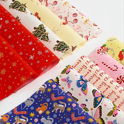 Gift Wrapping Paper Festive Festival Packaging Paper New Year Craft Paper Premium For Floral Arrangement Party Decoration