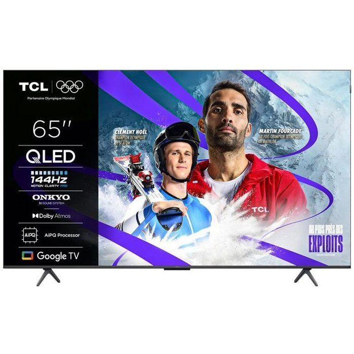 TCL 65P8K - TV QLED 65" (165 cm) - 4K UHD 3840x2160 - 144 Hz - Dolby Vision - Google TV - 4xHDMI 2.1 - WiFi