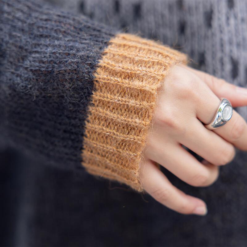 Mokana Retro Gradient Knit Sweater