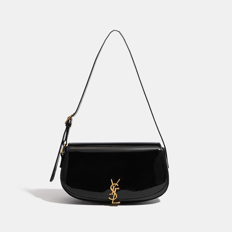YSL Women's Single Shoulder Crossbody Saddle Bag - 2025 New Style, Versatile and Niche