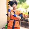 Kids Anime Son Goku Cosplay Costumes Krillin Training Clothes Superhero Outfits with Super Saiyan Wig Comic Con Party Costume