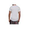 Adidas Logo Print Sports Crew Neck Short Sleeve T-Shirt Men Tops White H28785