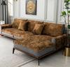 Silky Velvet Leather Sofa Covers Warm Towel Couch Cover Full Coverage Universal Winter Plush Non-slip Sofa Cover