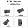 180° Rotating Projector Stand Thicked Metal Frame Portable Foldable Tripod For Multiple Viewing