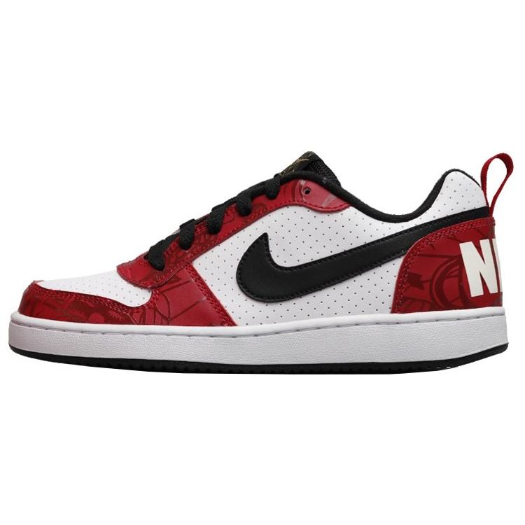 New Nike Court Borough Low 2020 'Red White' GS CU2983-101