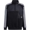 adidas Originals Jackets & Coats TREFOIL CREWCREW SWEATSHIRT Black Teenagers IY9810