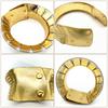 Set di 6 Pezzi Accessori Costume Tribale Nazionale Africano Oro Collo Lungo