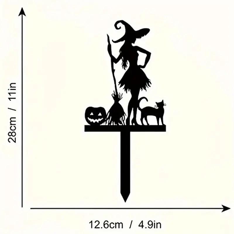 Cross-Border Halloween Yard Sign Metal Decoration Stake