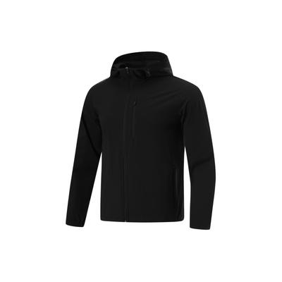 Li Ning Ledus Zīda Vēsuma Tehnoloģija Aizsardzība pret UV Stariem Elpojoša Riteņbraukšana Kāpšana Āra Softshell Aizsardzība pret Sauli Apģērbs Vīriešu virsdrēbes Melnas AWDU823-2