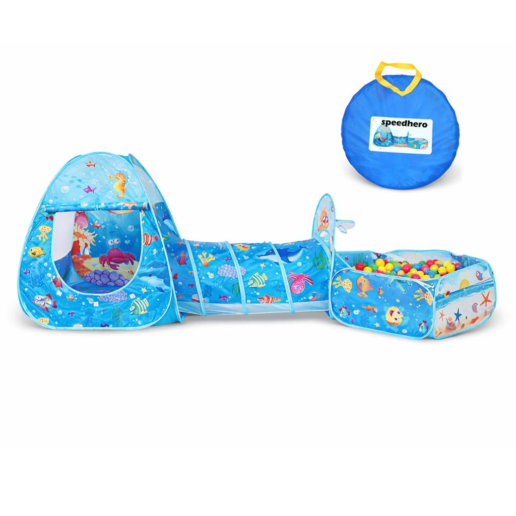 Kids' Tent, Car-Style Tent, House, IndoorOutdoor Use, Camping Tent, Pretend Play, Educational Toy, Parent-Child Play, Ball Pit, Storage Bag Included,