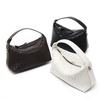 Niche Leather Woven Dumpling Bag Sheepskin Chain Crossbody Bag Women's Pillow Bag Handbag