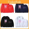 Sudadera de Bts con Estampado y Forro Polar para Fans Adolescentes