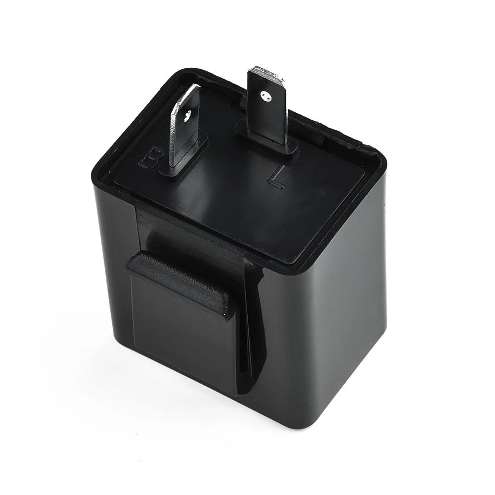PVC Plastic LED Flasher Relay For Cars Or Motorcycles To Fix The Fast/rapid Flashing Turn Signal 0.02A-10A 12V LED Flasher Relay