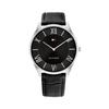 Men's Dressy Watch, Quartz Movement, Waterproof, Classic Timepiece for the Stylish Gentleman, Black