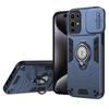 KEYSION Shockproof Case for Infinix Note 50 Pro 4G Slide Camera Protection Ring Stand Phone Cover for Infinix Note 50X 5G 50S 5G