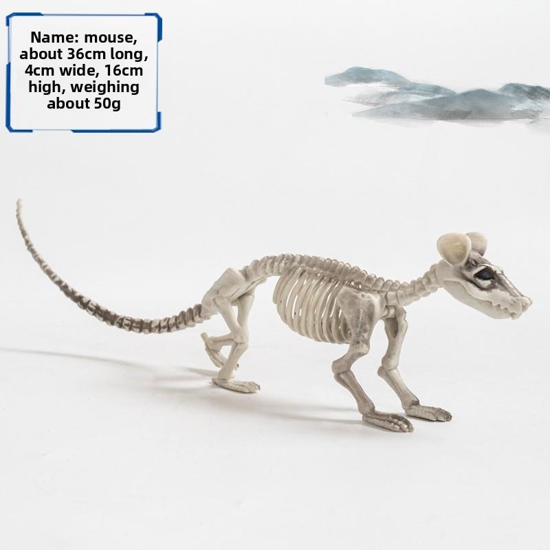 Halloween Dark Animal Skeletons For Haunted House Decor