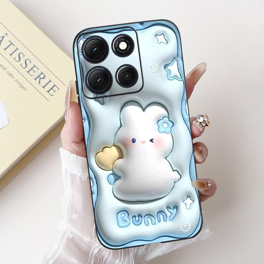 For Motorola Moto G86 Power 2025 Case New Cute Cartoon Rabbit Panda Shell Soft Silicone Back Phone Cover For Moto G86 Power Case