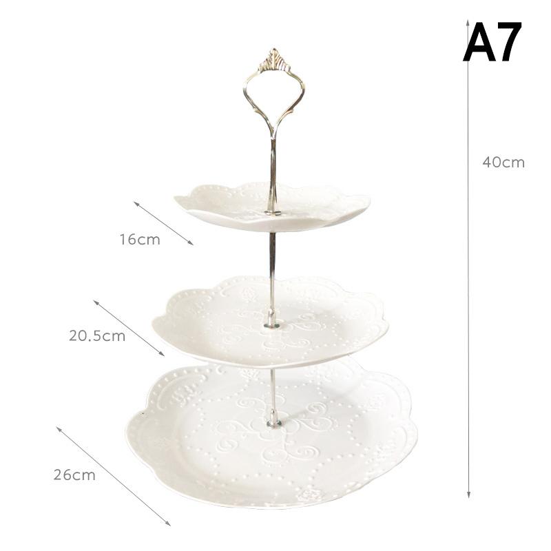 2/3 Katlı Cupcake Standı Servis Standı Tatlı Kulesi Meyve Tepsisi Çay Partisi Bebek Partisi Düğün Noel Partisi İçin