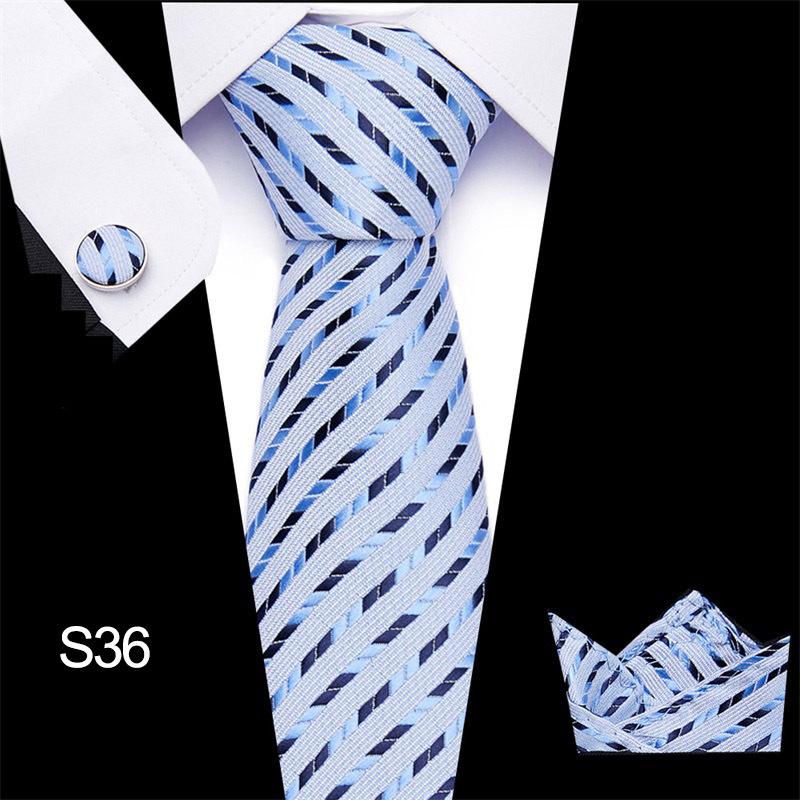 Professional Dress Business Tie Clothing Accessories Business Fashion Shirt Men'S Tie Set
