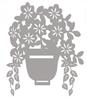 2. Flowerpot pendant, flowers, openwork decoration, COLORS