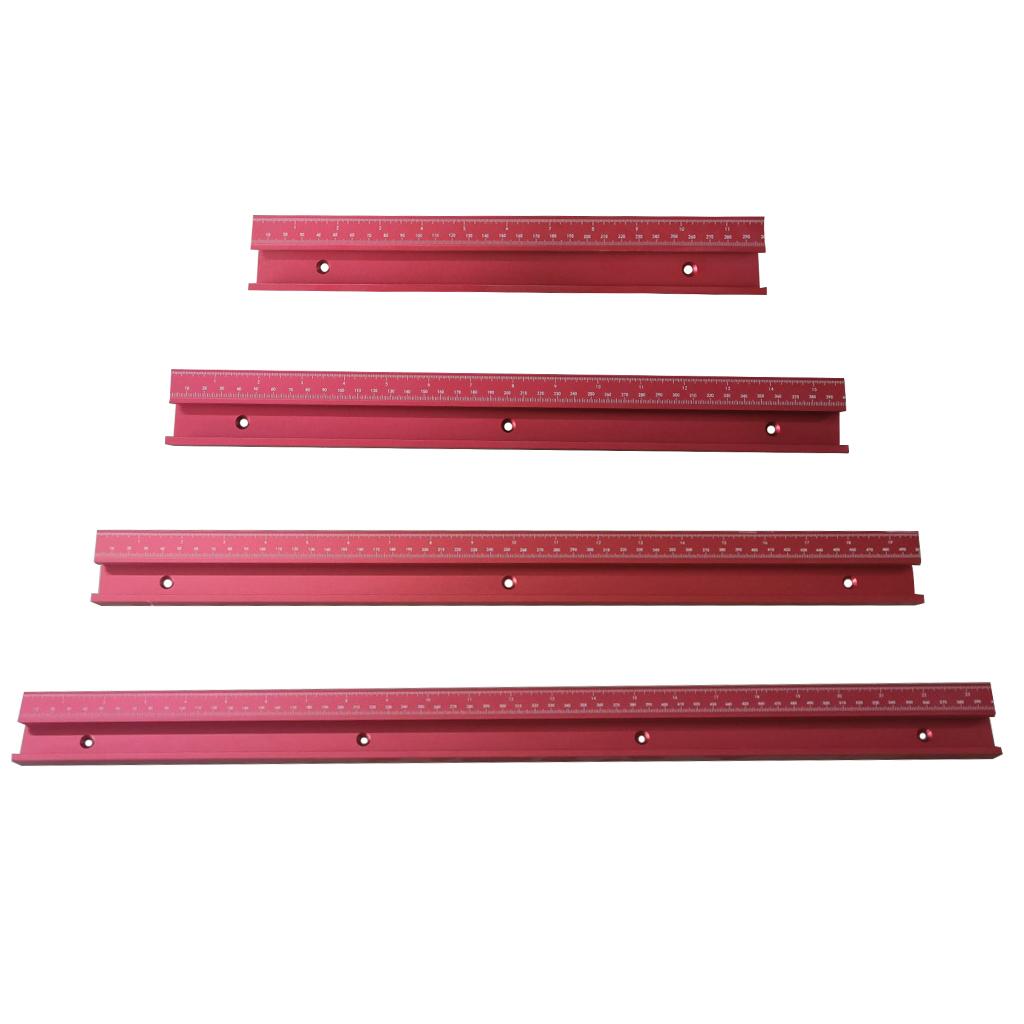 Anodized Aluminum Alloy Combined Oblique Cut T-shaped Track/mini T-shaped Track Chute Tools for Fixtures Skis Planers