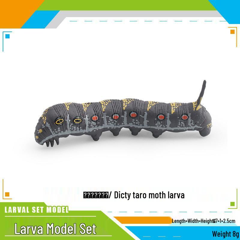 

Gold Swallowtail, Geometer Moth, and Beetle Larva Toys - Cross-Border Science & Education Models for Children