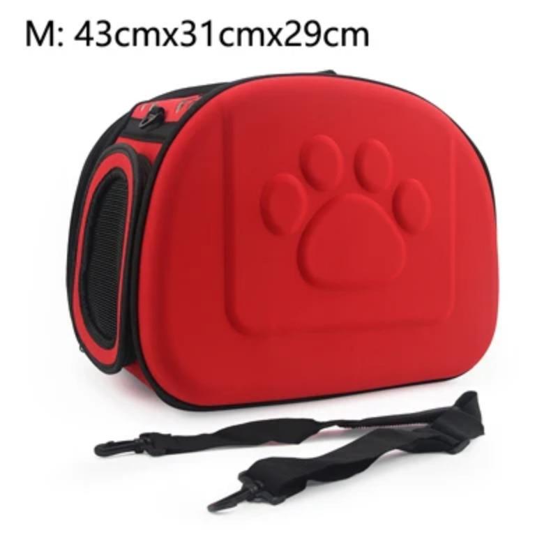 Dog Carrier Bag Portable Cat Handbag Foldable Travel Pet Bag Puppy Carrying Mesh Shoulder Dog Bag S/M/L