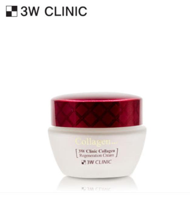 3w Clinic Collagen Regeneration Cream – Anti-Aging & Firming Moisturizer (60ml)